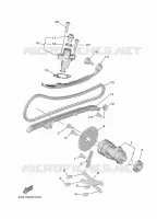 ARBRE A CAMES / CHAINE DE DISTRIBUTION pour Yamaha TRICITY 2022