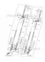 FOURCHE pour Yamaha TRICITY 2022