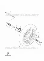 ROUE AVANT pour Yamaha XMAX 2022