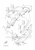 COUVERCLE LATERAL pour Yamaha XMAX 2022