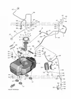 RESERVOIR A CARBURANT pour Yamaha WOLVERINE 2022