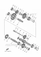 TRANSMISSION pour Yamaha WOLVERINE 2022