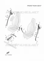 SELLE 2 pour Yamaha WOLVERINE 2022