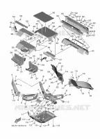 GARDE BOUE pour Yamaha WOLVERINE 2022