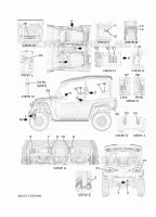 EMBLEME / ETIQUETTE 1 pour Yamaha WOLVERINE 2022