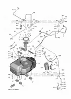 RESERVOIR A CARBURANT pour Yamaha WOLVERINE 2022