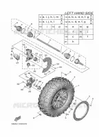 ROUE AVANT pour Yamaha WOLVERINE 2022