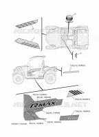 EMBLEME pour Yamaha WOLVERINE 2022