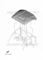 TOIT OUVRANT pour Yamaha WOLVERINE 2022