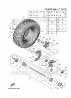 ROUE AVANT 2 pour Yamaha WOLVERINE 2022