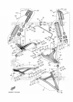 SUSPENSION / ROUE AVANT pour Yamaha WOLVERINE 2022