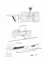 EMBLEME pour Yamaha WOLVERINE 2022