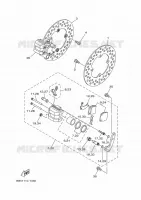 ETRIER DE FREIN AVANT pour Yamaha KODIAK 2022