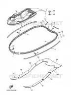 GUNWALE & MAT pour Yamaha GP 2002