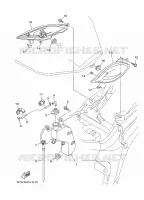 COUVERCLE LATERAL pour Yamaha TDM 2010
