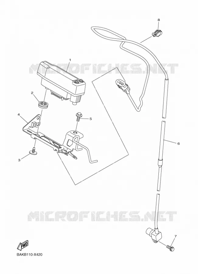 COMPTEUR  Yamaha MOTO 250 2023 WRF  WR250F