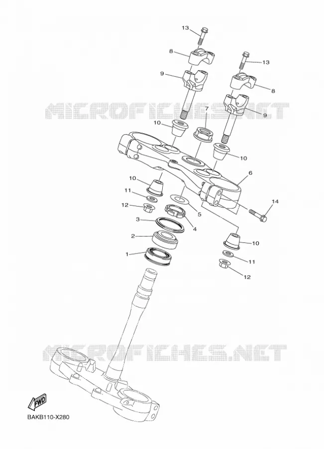 DIRECTION Yamaha MOTO 250 2023 WRF  WR250F