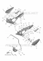 COUVERCLE LATERAL pour Yamaha XSR 2023