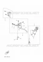 COMMODO / LEVIER pour Yamaha R125 2023