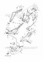 COUVERCLE LATERAL pour Yamaha R125 2023
