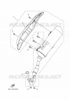 ECHAPPEMENT pour Yamaha NMAX 2023