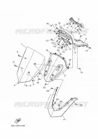 PARE BRISE pour Yamaha NMAX 2023