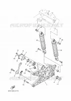 BRAS OSCILLANT / AMORTISSEUR pour Yamaha TRICITY 2023