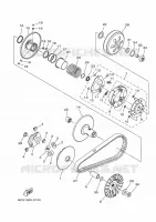 EMBRAYAGE pour Yamaha TRICITY 2023