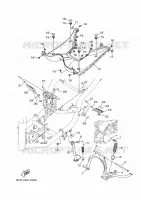 BEQUILLE / REPOSE PIEDS pour Yamaha TRICITY 2023