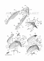 GARDE BOUE pour Yamaha TRICITY 2023
