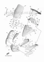 PARE BRISE pour Yamaha TRICITY 2023
