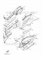 BEQUILLE / REPOSE PIEDS 2 pour Yamaha XMAX 2023
