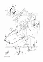 BEQUILLE / REPOSE PIEDS pour Yamaha XMAX 2023