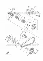 EMBRAYAGE pour Yamaha XMAX 2023