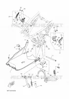 BEQUILLE / REPOSE PIEDS pour Yamaha XMAX 2023