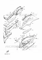 SUPPORT / REPOSE PIEDS 2 pour Yamaha XMAX 2023
