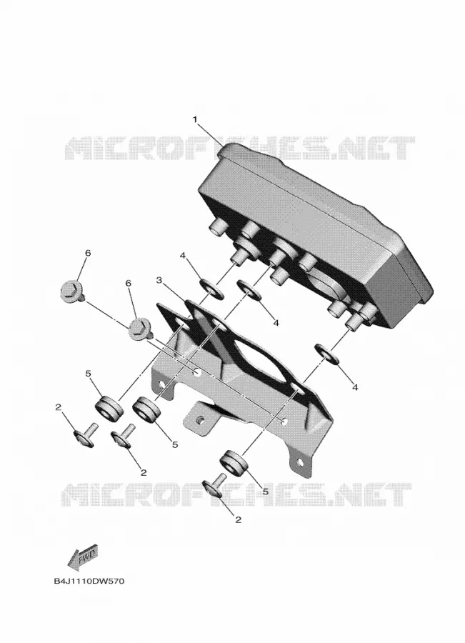 COMPTEUR  Yamaha SIDE BY SIDE 1000 2023 WOLVERINE  YXE1000EW / YX10ERPAP
