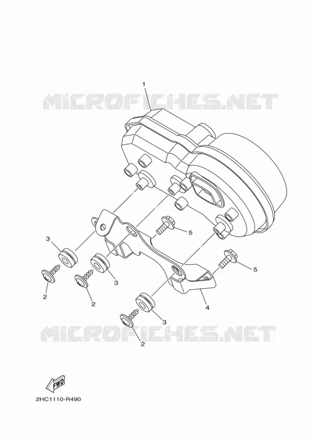 COMPTEUR  Yamaha SIDE BY SIDE 1000 2023 YXZ  YXZ1000E