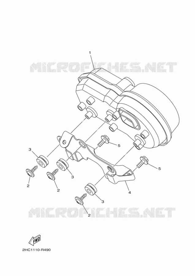 COMPTEUR  Yamaha SIDE BY SIDE 1000 2023 YXZ  YXZ1000E