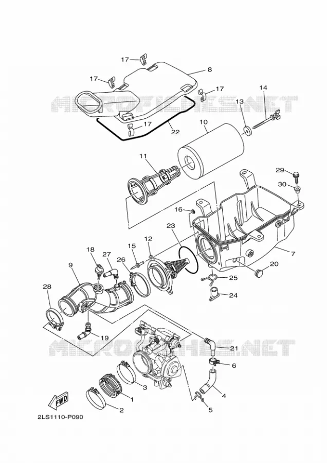 ADMISSION Yamaha QUAD 700 2023 RAPTOR  YFM700R