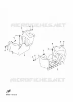 BEQUILLE / REPOSE PIEDS pour Yamaha YFZ 2023