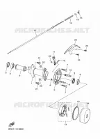 FREIN ARRIERE pour Yamaha YFZ 2023