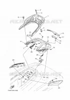 SELLE / SERRURE 2 pour Yamaha FX 2022