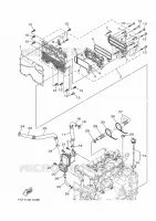 RADIATEUR D'HUILE / ECHANGEUR pour Yamaha EX 2022