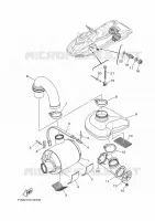 ECHAPPEMENT 3 pour Yamaha GP 2022