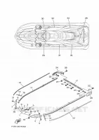 GUNWALE & MAT pour Yamaha GP 2022