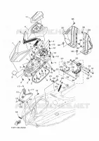 ENGINE HATCH 1 pour Yamaha GP 2022
