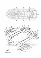 GUNWALE & MAT pour Yamaha FX 2022
