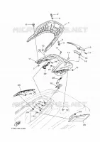 SELLE / SERRURE 2 pour Yamaha FX 2022