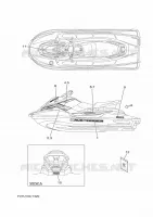 EMBLEME pour Yamaha EX 2023